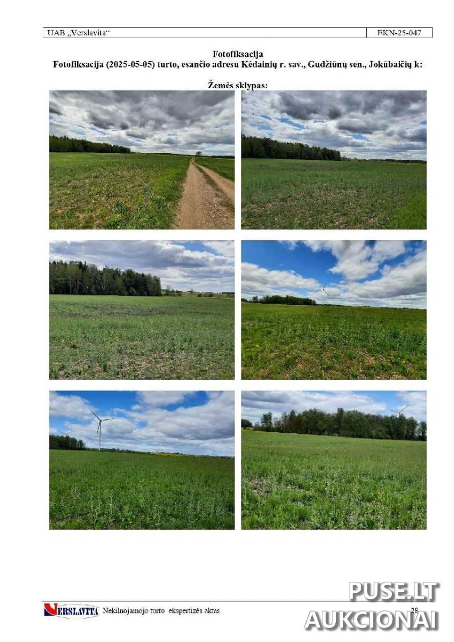 Žemės sklypas Sklypai Jokūbaičiai, 58265 Kėdainių r. sav., Lithuania 1