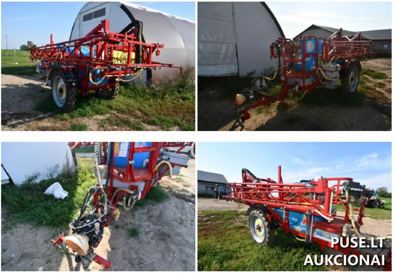 Prikabinamas purkštuvas Biardzki 2000 L Traktoriai, savaeigės mašinos, priekabos, puspriekabės 2