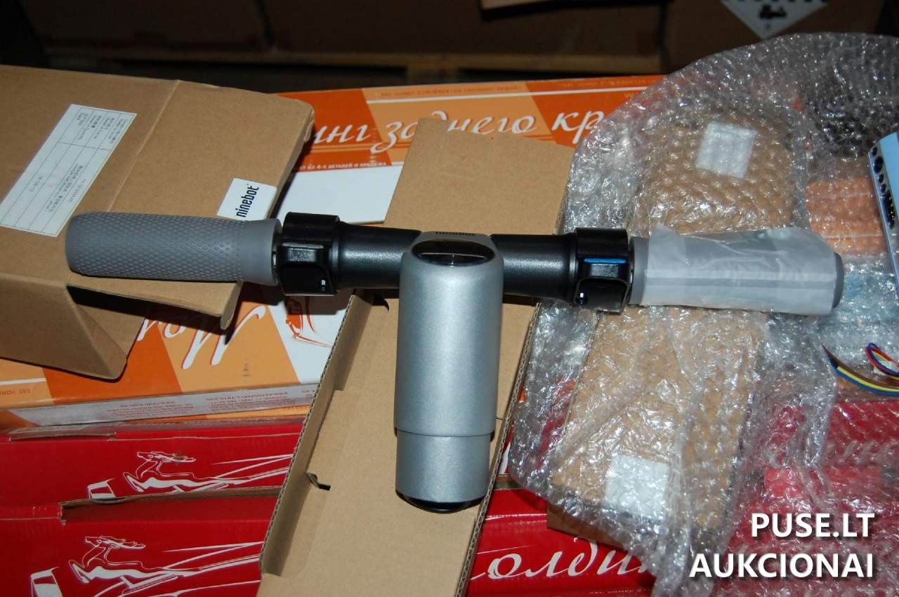 127 kg elektrinių riedžių dalių ir 20 vnt. akumuliatorių riedžiams. Kitas turtas 4