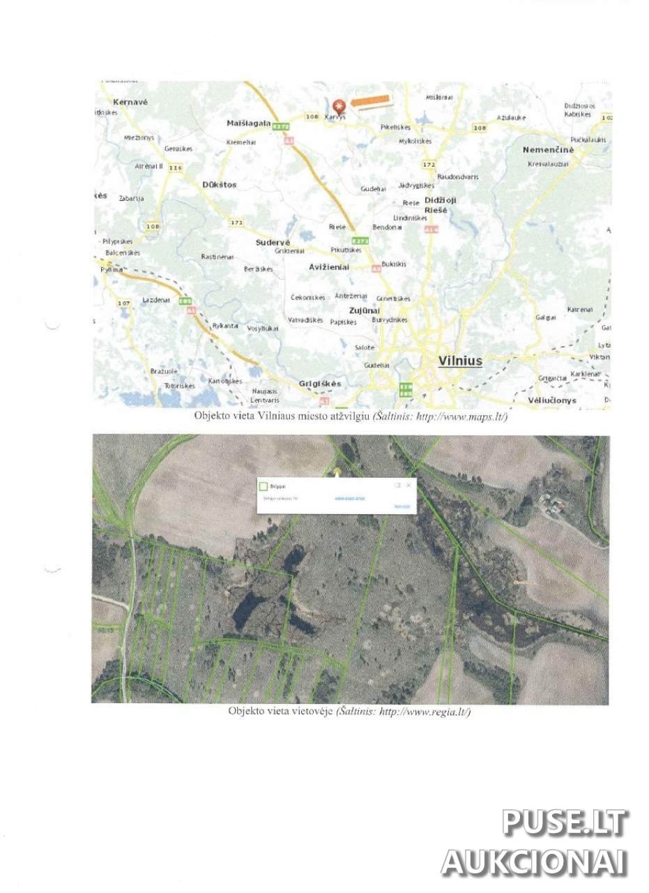 Žemės sklypas Sklypai Karvys, Vilnius District Municipality, Lithuania 3