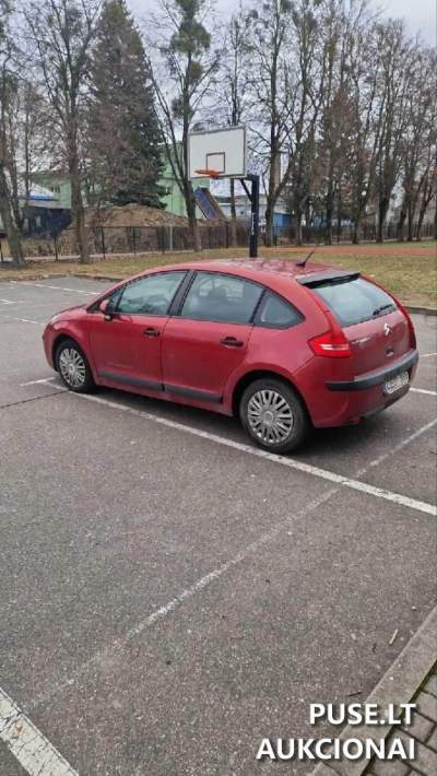 Lengvasis automobilis CITROEN C4 2006 m. Kauno rajone aukcionas nuo 450 EUR