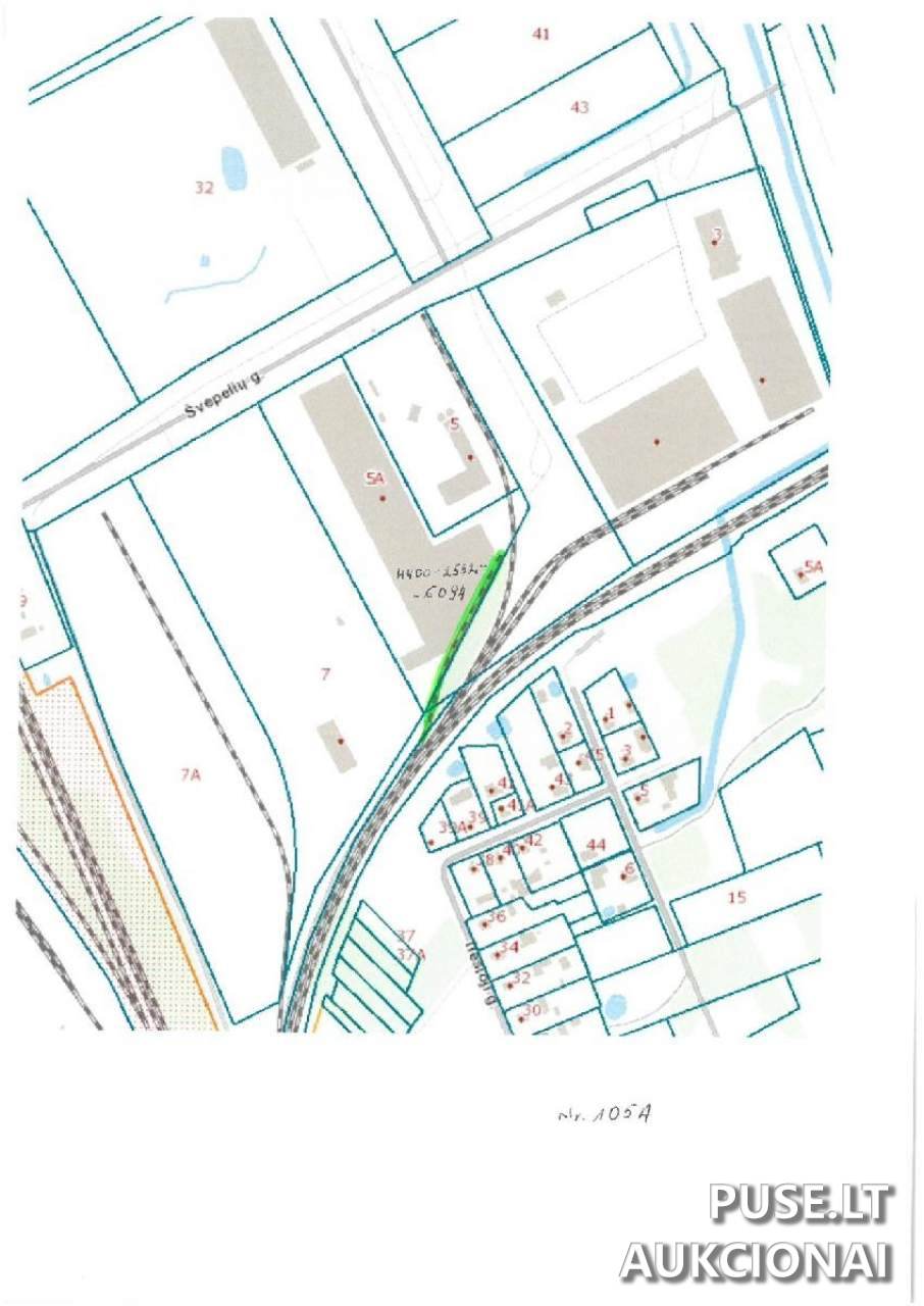 Geležinkelio privažiuojamasis kelias Nr. 105A Kiti statiniai Švepelių g., Klaipėda, 95101 Klaipėdos m. sav., Lithuania 1