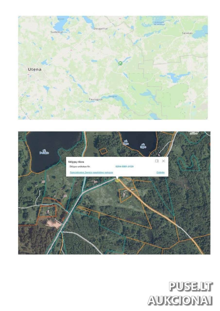 Žemės sklypas Sklypai GW72+XV, 28304 Lukošiūnai, Lithuania 2
