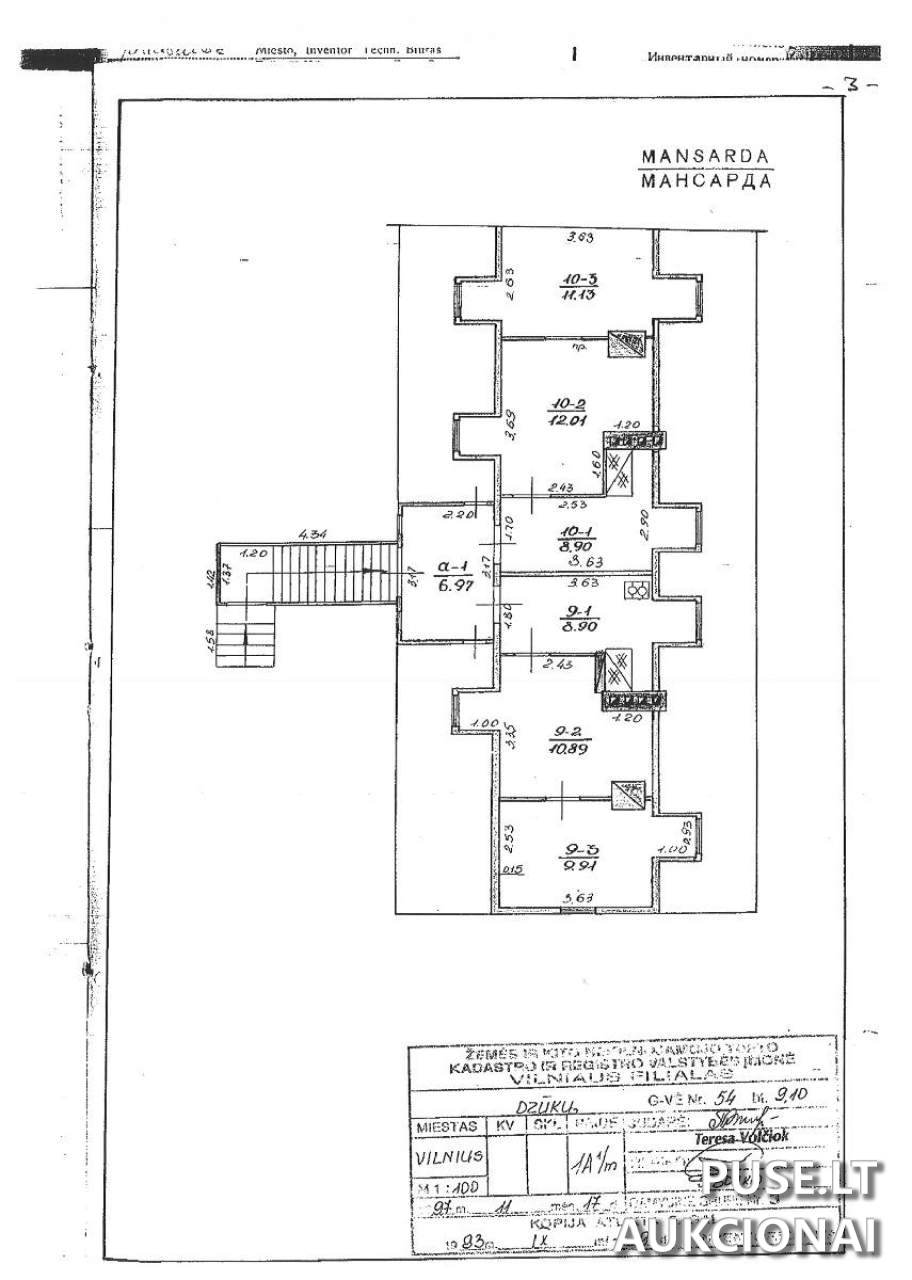 Butas Patalpos/Butai Dzūkų g. 54, Vilnius, 02118 Vilniaus m. sav., Lithuania 1