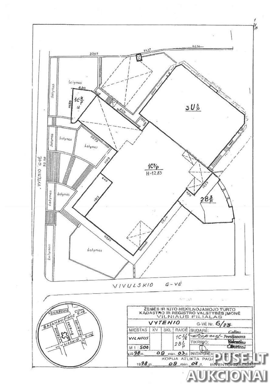 Kultūros rūmai su amerikietiškų kėglių centru Patalpos/Butai Vytenio g. 6, 03113 Vilnius, Lithuania 15