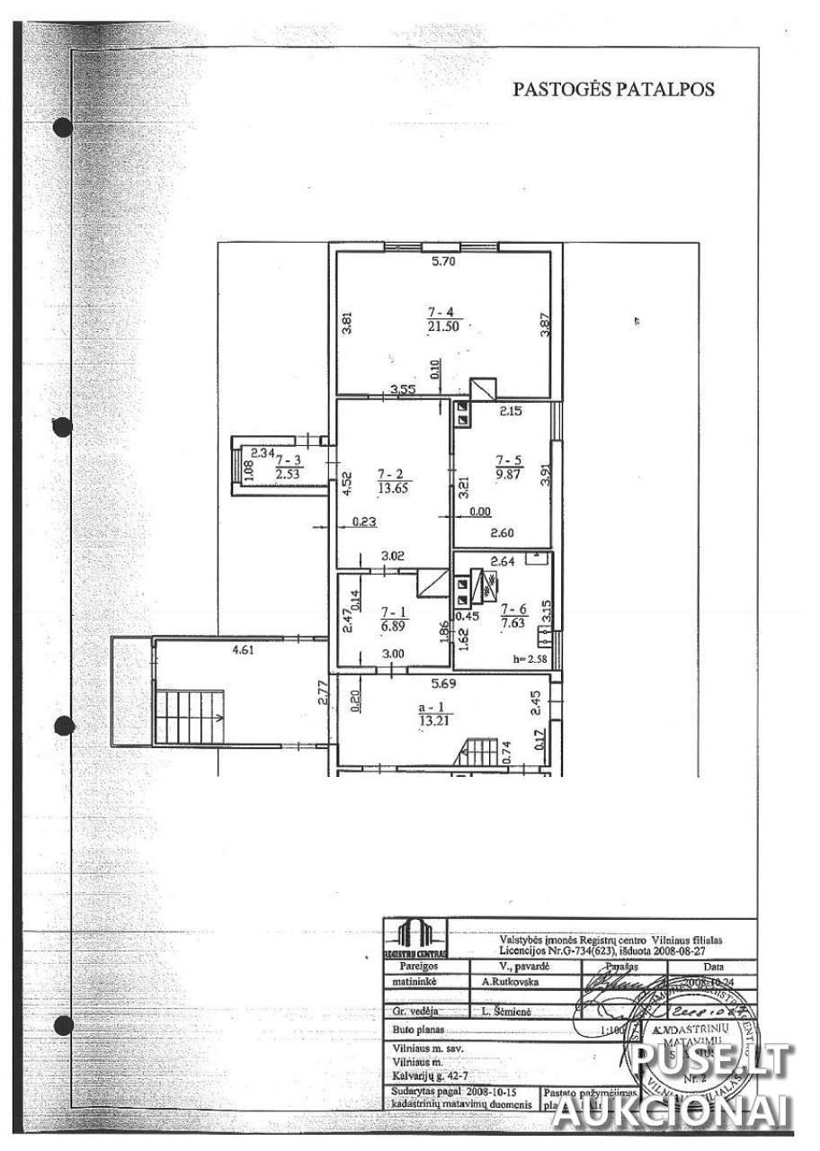 Butas Patalpos/Butai Kalvarijų g. 42, 09317 Vilnius, Lithuania 1