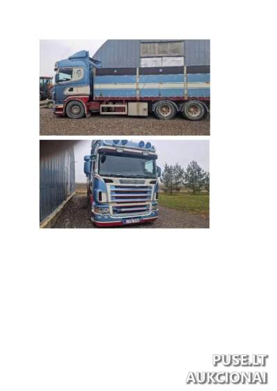 Krovininis automobilis SCANIA R 500 (2005 m.) parduodamas aukcione nuo 10800 EUR