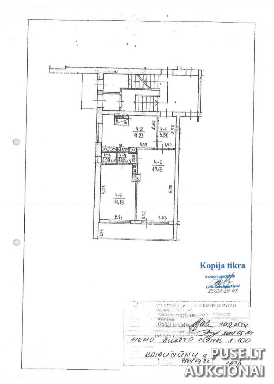 Butas Patalpos/Butai Kriaučiūnų g. 4, 06200 Vilnius, Lithuania 1