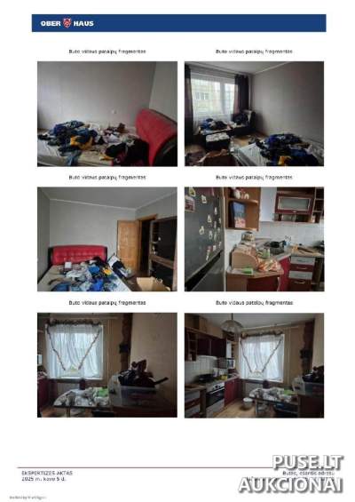 Buto aukcionas Mažeikių rajone, Ventoje, pradinė kaina 30400 EUR