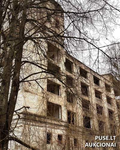 Gamybinės patalpos Vilniaus rajone, Kalvelių kaime, pradinė kaina 3000 EUR - Avarinės būklės turtas