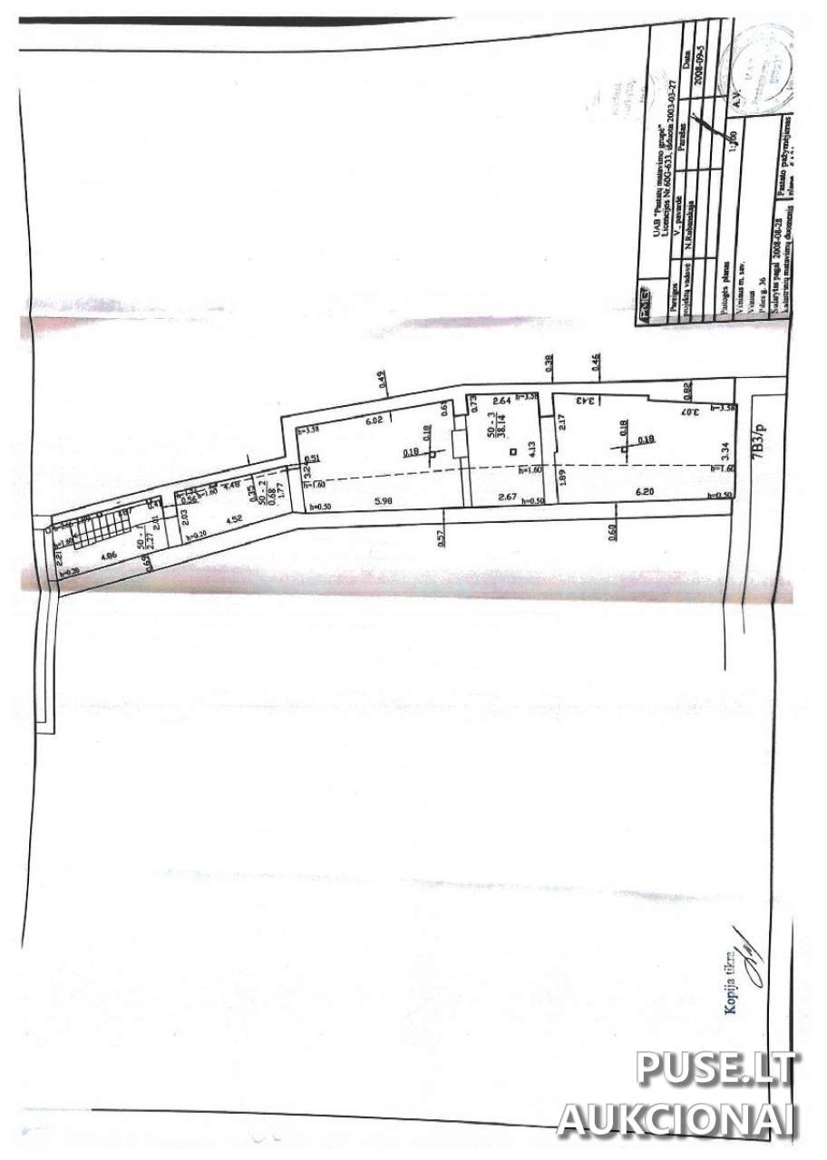 Neįrengta pastogė Patalpos/Butai Pilies g. 36, 01123 Vilnius, Lithuania 7