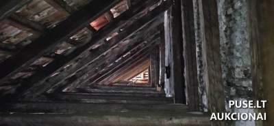 Patalpų dalies (pastogės) aukcionas Vilniuje Trakų g. 8, pradinė kaina 4779 EUR