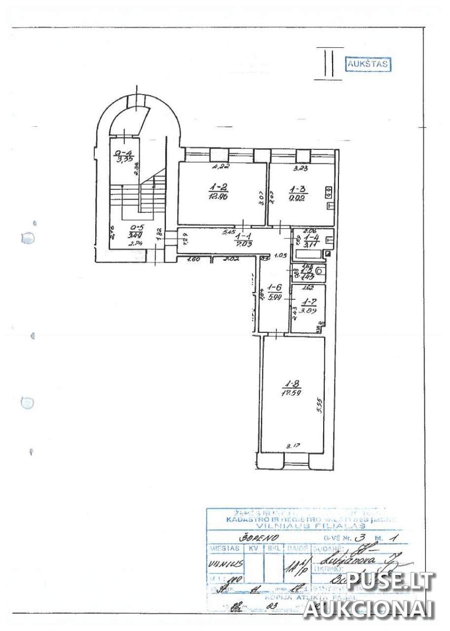 Butas Patalpos/Butai V. Šopeno g. 3, 01314 Vilnius, Lithuania 1