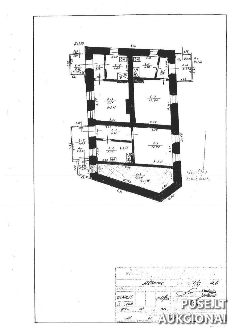 Butas Patalpos/Butai Vaivorykštės g. 6, Vilnius, 02166 Vilniaus m. sav., Lithuania 1