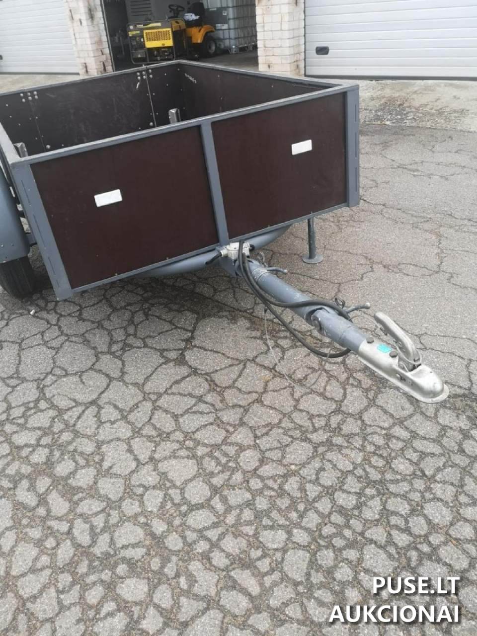 Vežimėlis priekaba motosiurbliui MP1000 Speciali puspriekabė 1