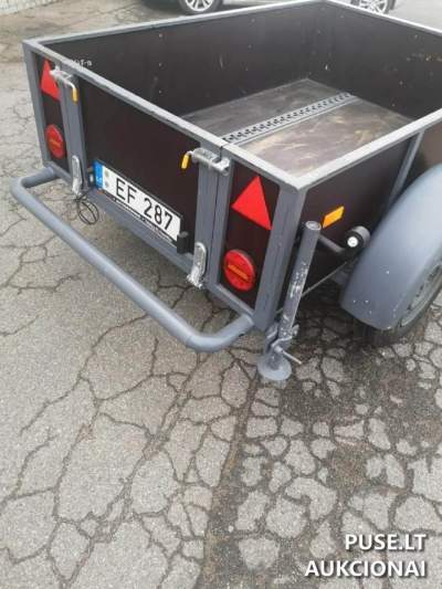 Vežimėlis priekaba motosiurbliui MP1000 aukcionas Panevėžyje pradinė kaina 100 EUR