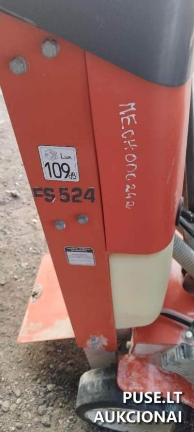 Benzininė betono pjaustyklė Husqvarna 450 EUR pradinė kaina - Kiti aukcionai