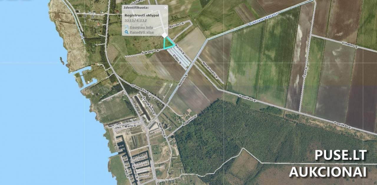 Žemės sklypas Sklypai Kuršių g. 31, Svencelė, 96241 Klaipėdos r. sav., Lithuania 5