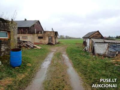 Ūkinis pastatas Ukmergės rajone, Laukūnų kaime, pradinė kaina 225 EUR, 26 kv.m.