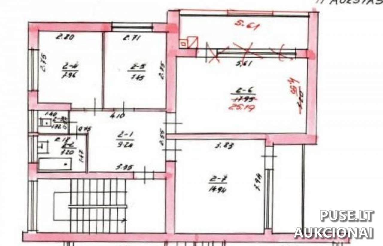 Butas Patalpos/Butai Žaliosios g. 2, 69479 Sasnava, Lithuania 7