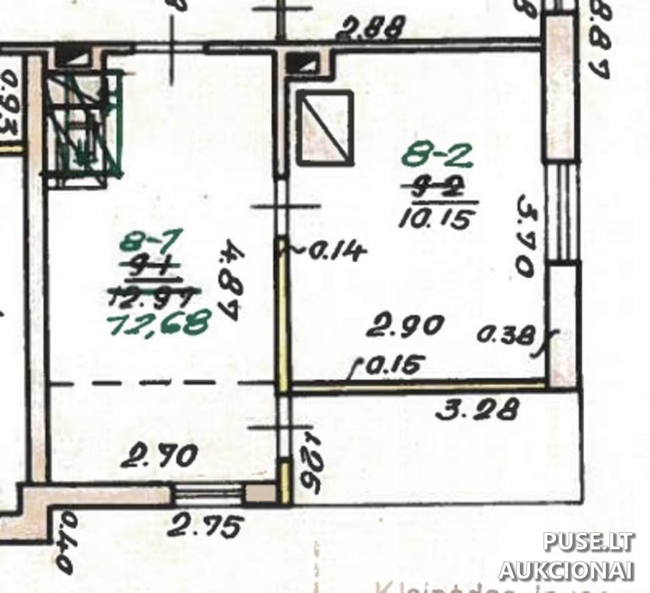 Butas Patalpos/Butai K. Donelaičio g. 7, 99273 Panemunė, Lithuania 3