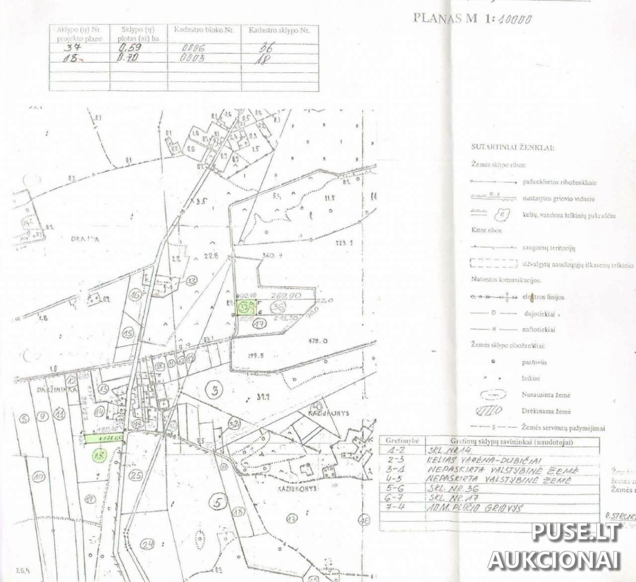 Žemės sklypas Sklypai Daržininkai, 65442 Varėna District Municipality, Lithuania 1