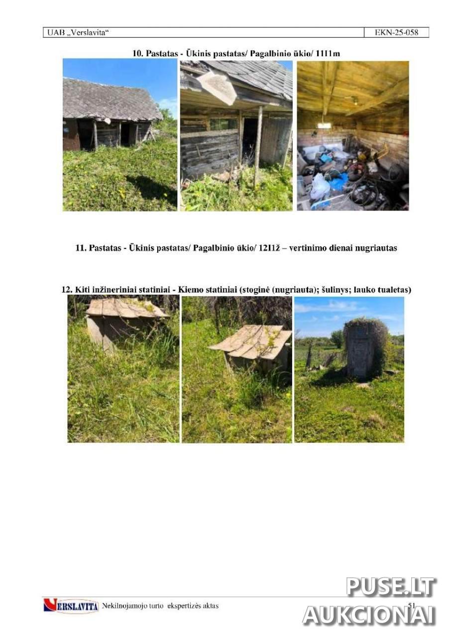 Gyvenamas namas Pastatai Ąžuolų g. 1A, 58360 Beržai, Lithuania 1
