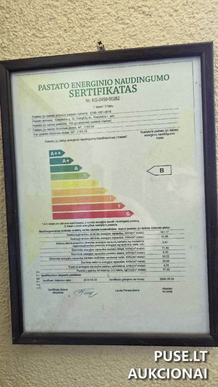 Butas Patalpos/Butai Klaipėdos g. 32, 96121 Gargždai, Lithuania 25