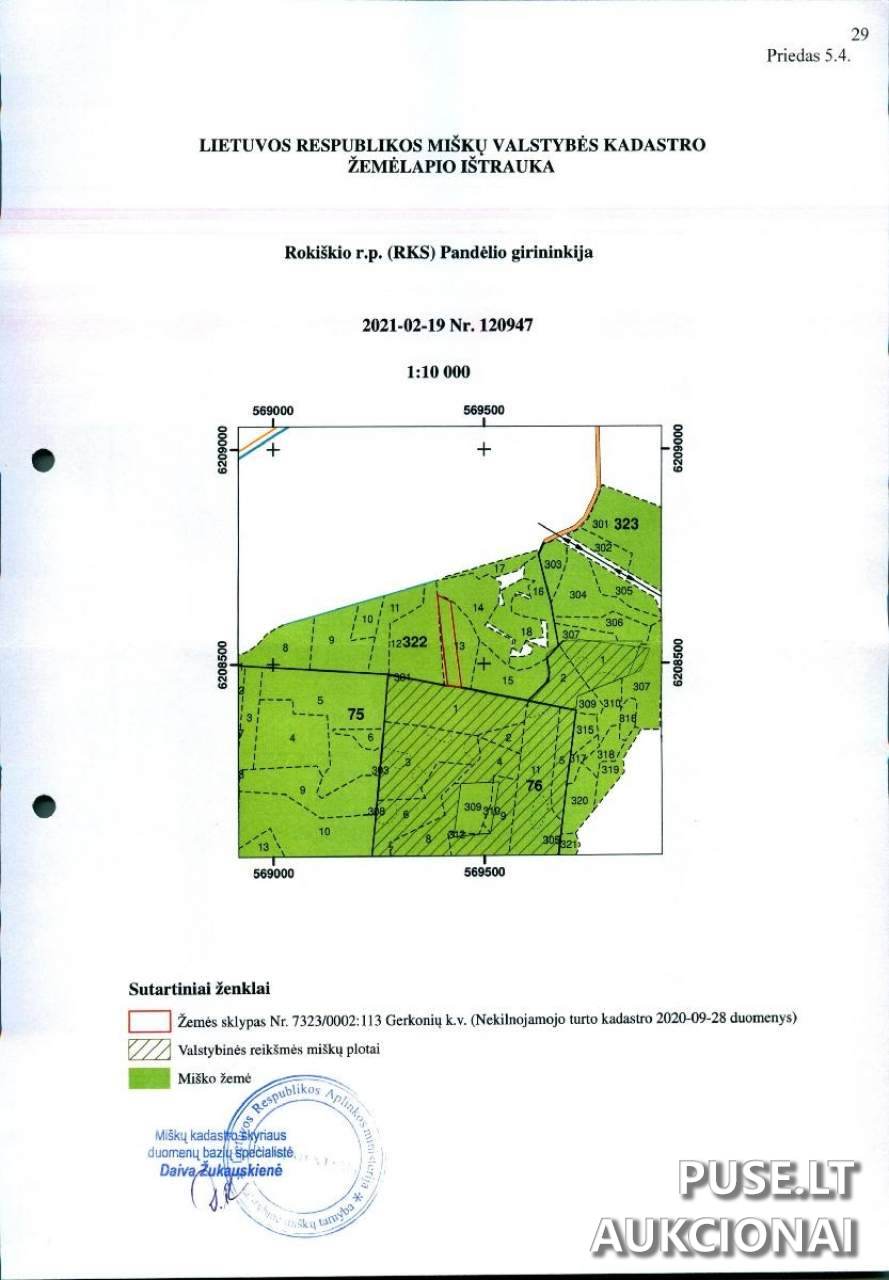 Žemės sklypas Sklypai Pandėlys Eldership, 42371 Rokiškis District Municipality, Lithuania 4