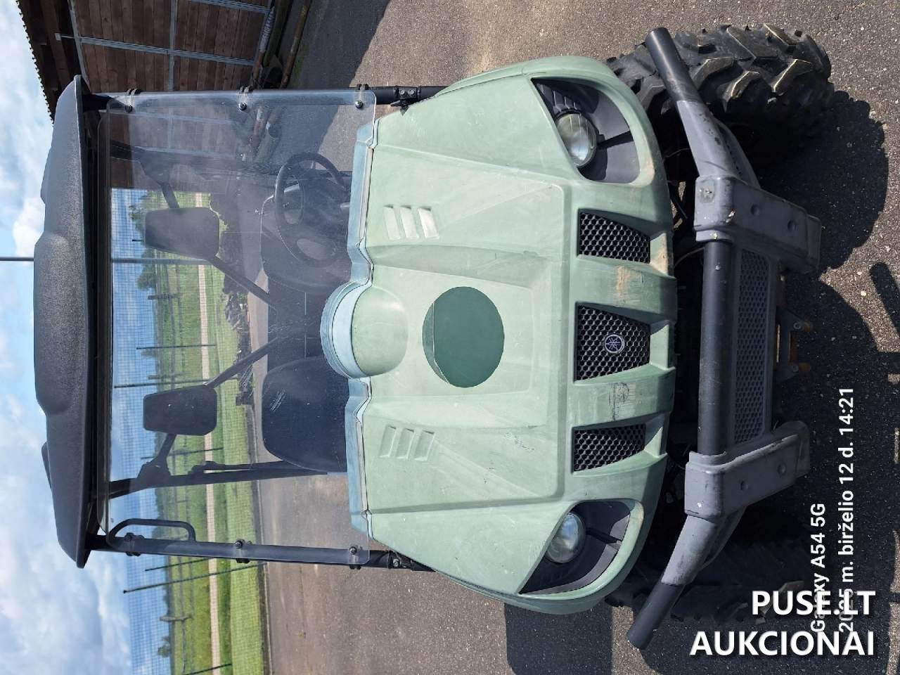 Keturratis motociklas "Yamaha Rihno", reg. Nr. B682R Triratis arba keturratis motociklas 2