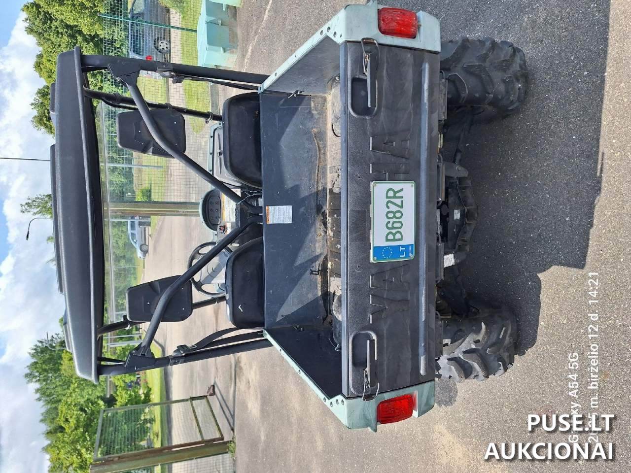 Keturratis motociklas "Yamaha Rihno", reg. Nr. B682R Triratis arba keturratis motociklas 3