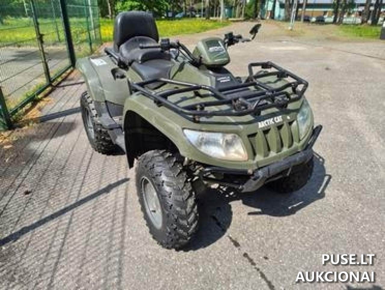 Keturratis motociklas "Arctic Cat 500TRV", valst. Nr. B679R Triratis arba keturratis motociklas 2