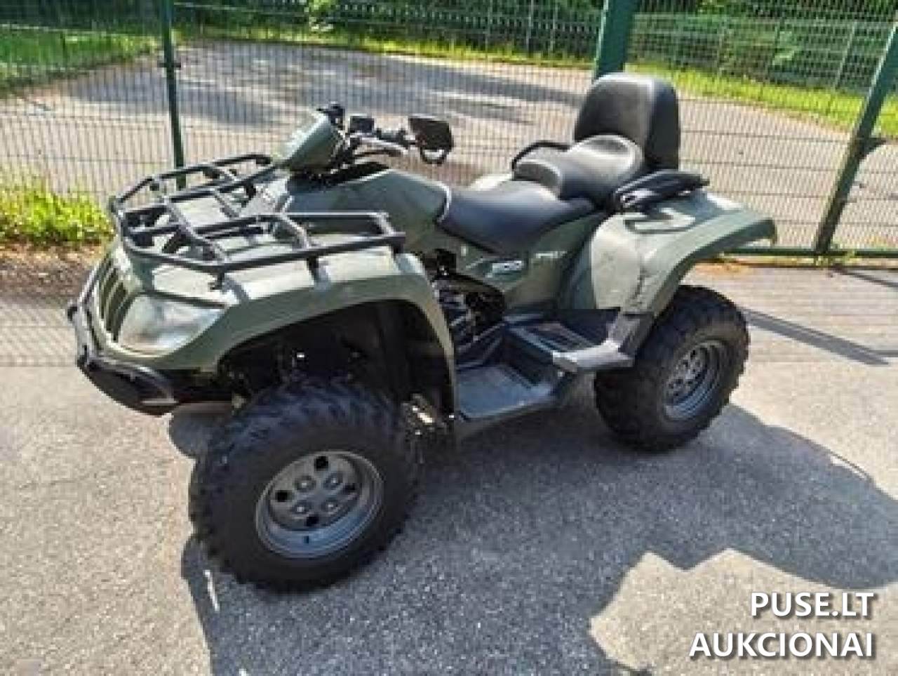 Keturratis motociklas "Arctic Cat 500TRV", valst. Nr. B679R Triratis arba keturratis motociklas 3