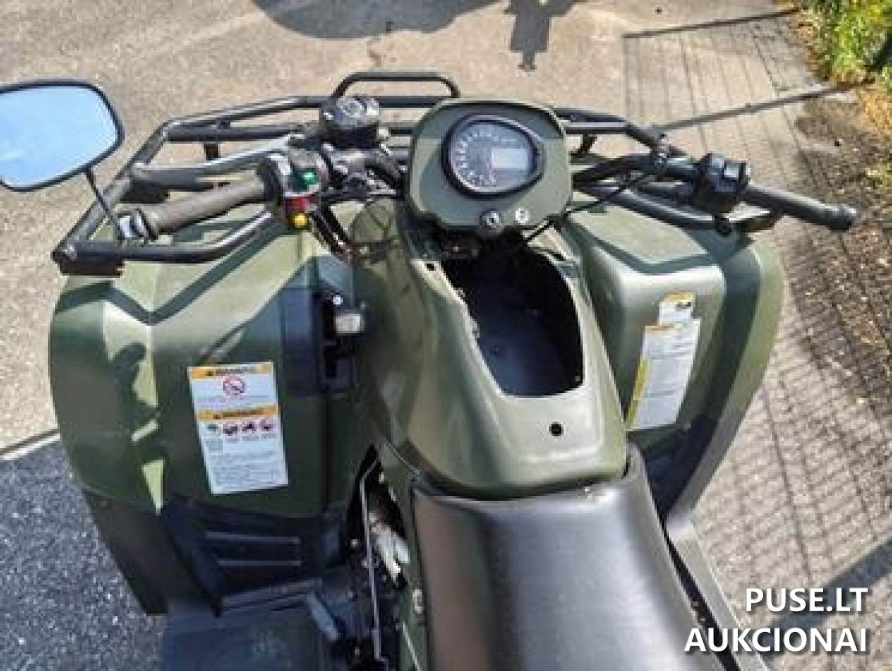 Keturratis motociklas "Arctic Cat 500TRV", valst. Nr. B679R Triratis arba keturratis motociklas 4