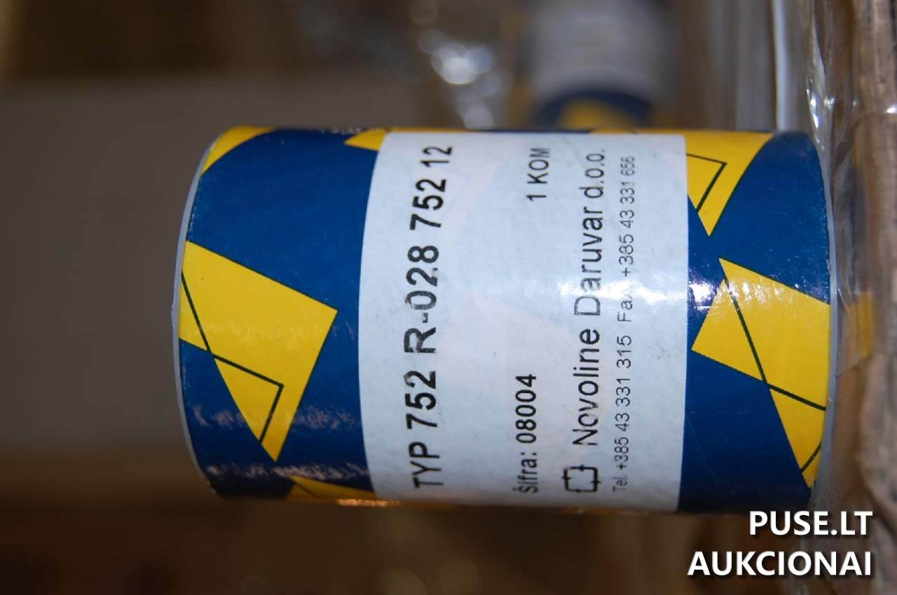 Kuro filtrai (viso 97 vnt) ir termostatai (viso 12 vnt) Kitas turtas 8