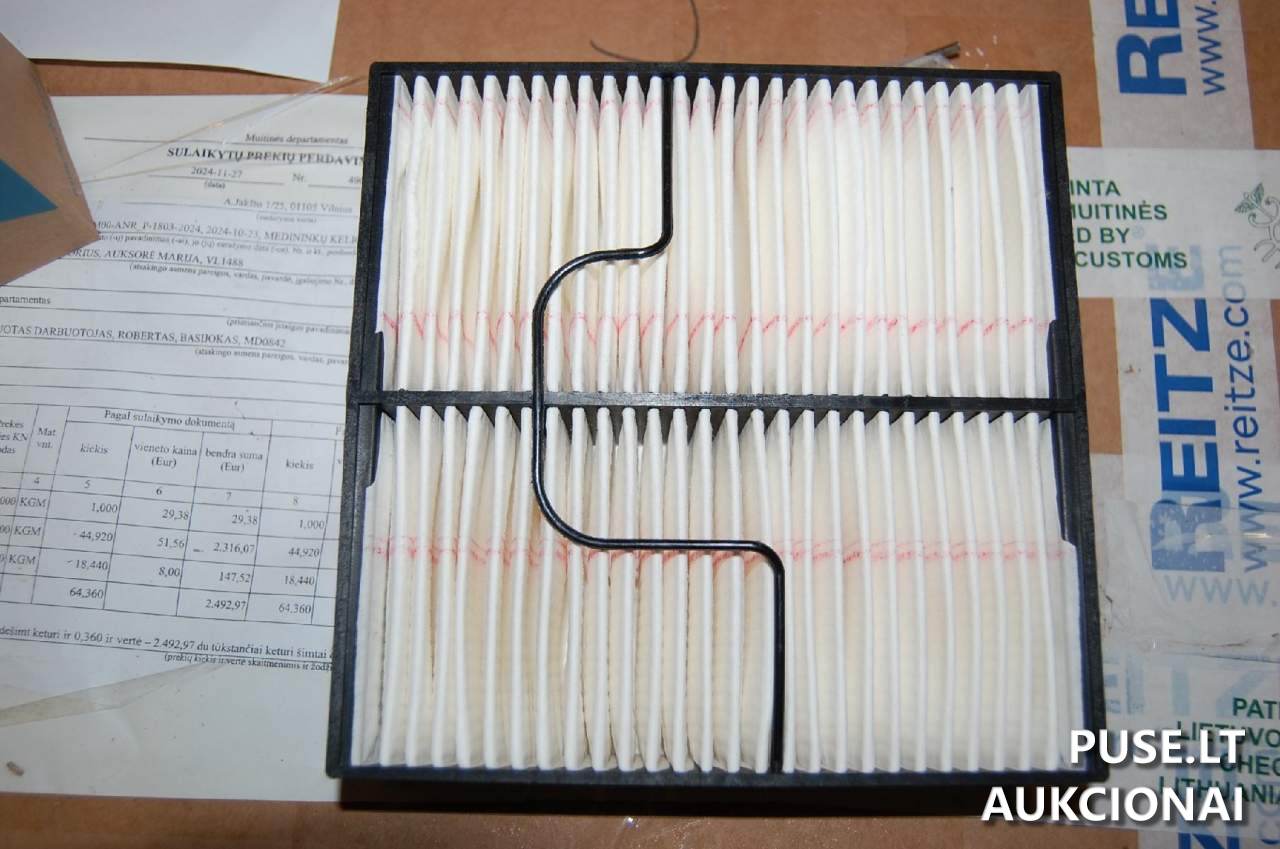 Kuro filtrai (viso 97 vnt) ir termostatai (viso 12 vnt) Kitas turtas 11