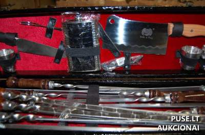 Šašlykinės rinkinys aukcione Panevėžyje pradedant nuo 142 EUR