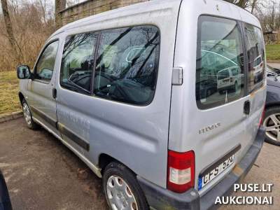 PEUGEOT PARTNER automobilis aukcione, pradinė kaina nuo 640 EUR