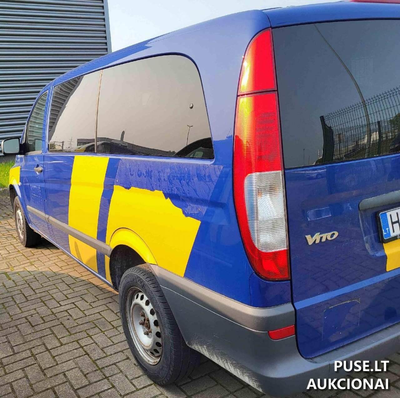 Automobilis "Mercedes Benz Vito" (Spec.pask.transp.pr"MERCEDES-BENZ VITO V/NrHGO110, IT-1260243-00 ir IT-1260243-02) Lengvasis automobilis 7