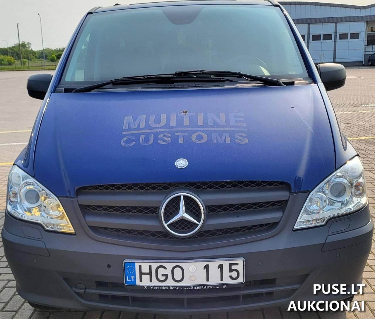 Automobilis "Mercedes Benz Vito" (Spec.pask.transp.pr"MERCEDES-BENZ VITO V/NrHGO115, IT-1260242-00 ir IT-1260242-02) Lengvasis automobilis 3