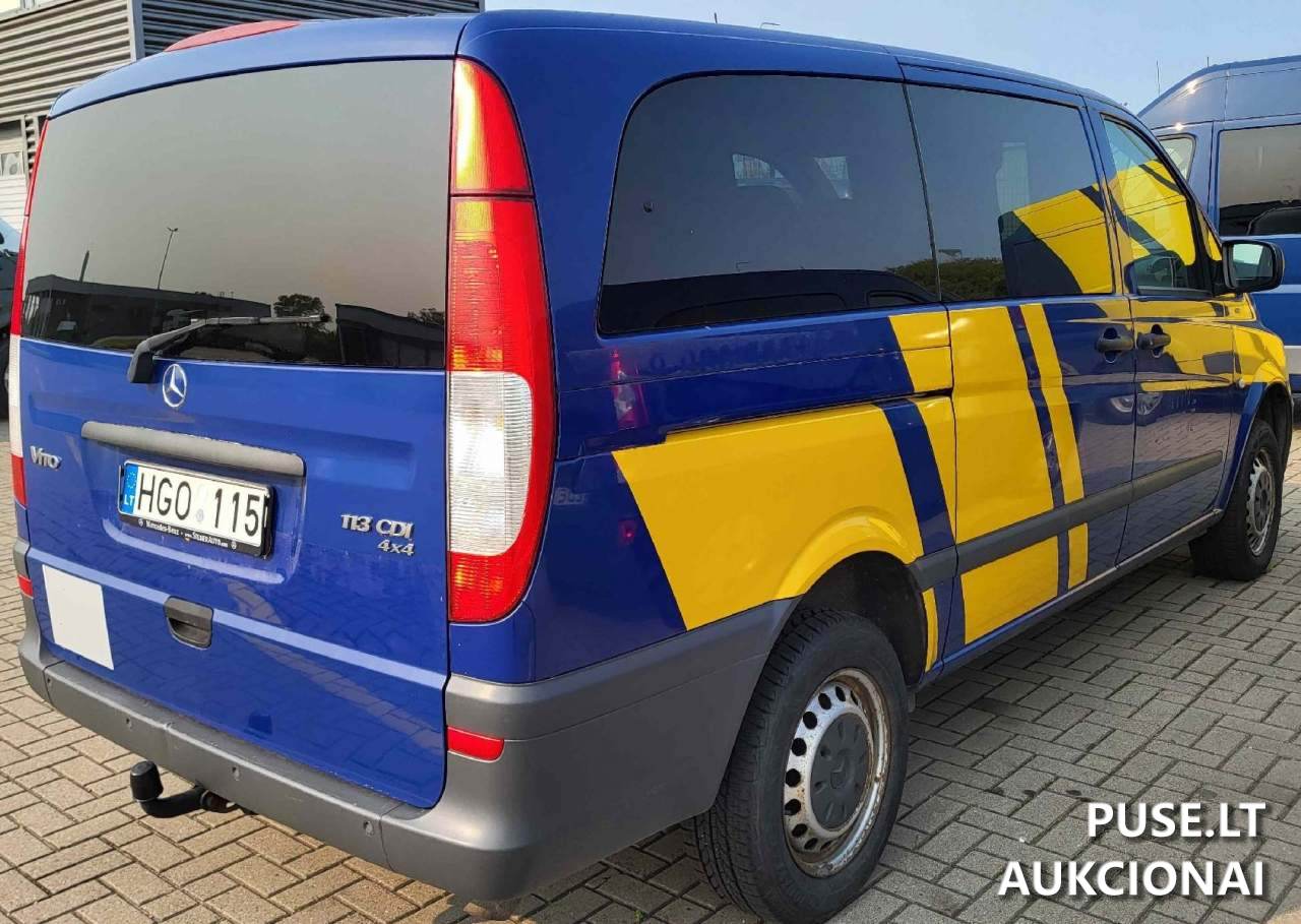 Automobilis "Mercedes Benz Vito" (Spec.pask.transp.pr"MERCEDES-BENZ VITO V/NrHGO115, IT-1260242-00 ir IT-1260242-02) Lengvasis automobilis 5