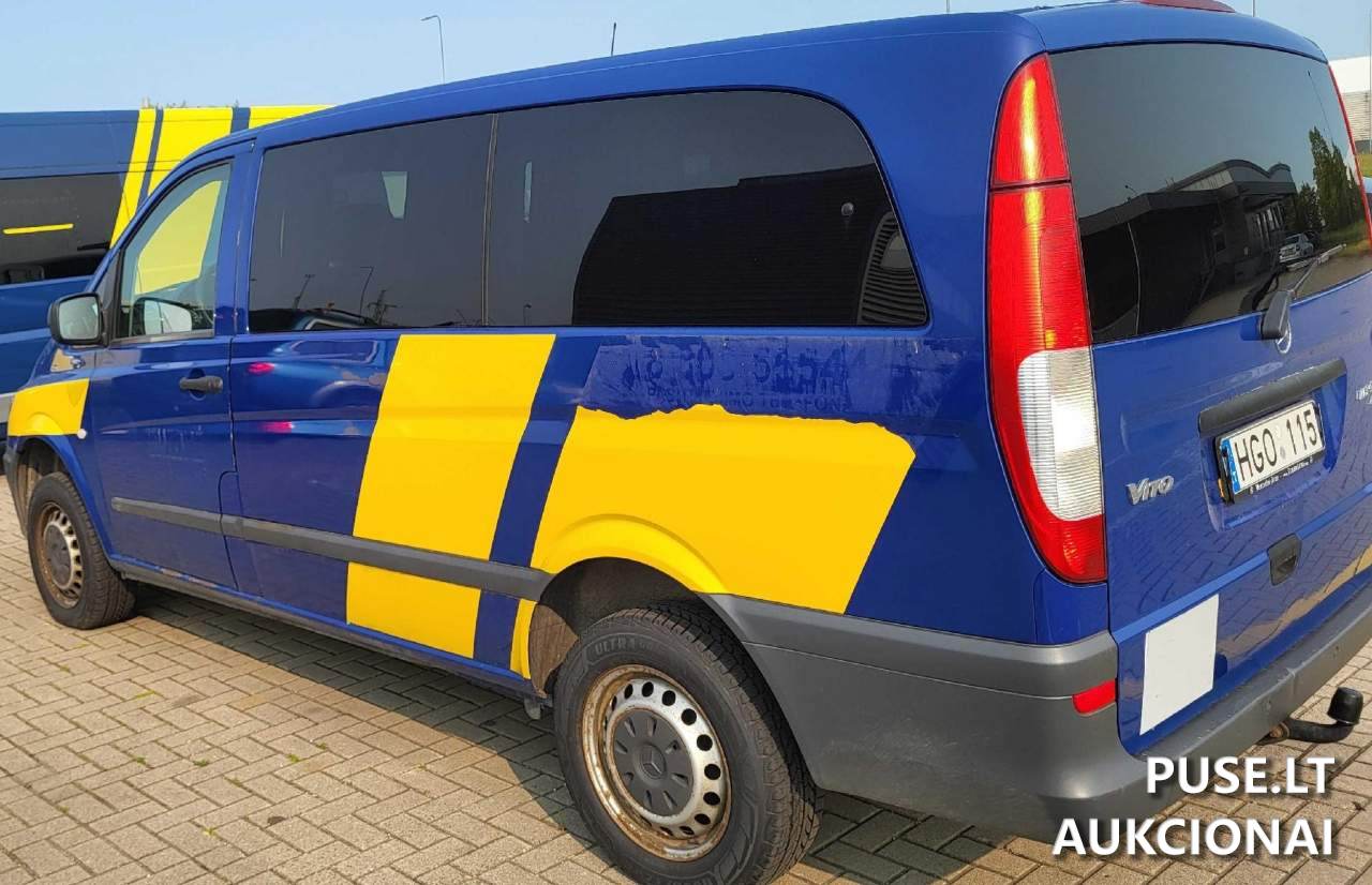 Automobilis "Mercedes Benz Vito" (Spec.pask.transp.pr"MERCEDES-BENZ VITO V/NrHGO115, IT-1260242-00 ir IT-1260242-02) Lengvasis automobilis 7