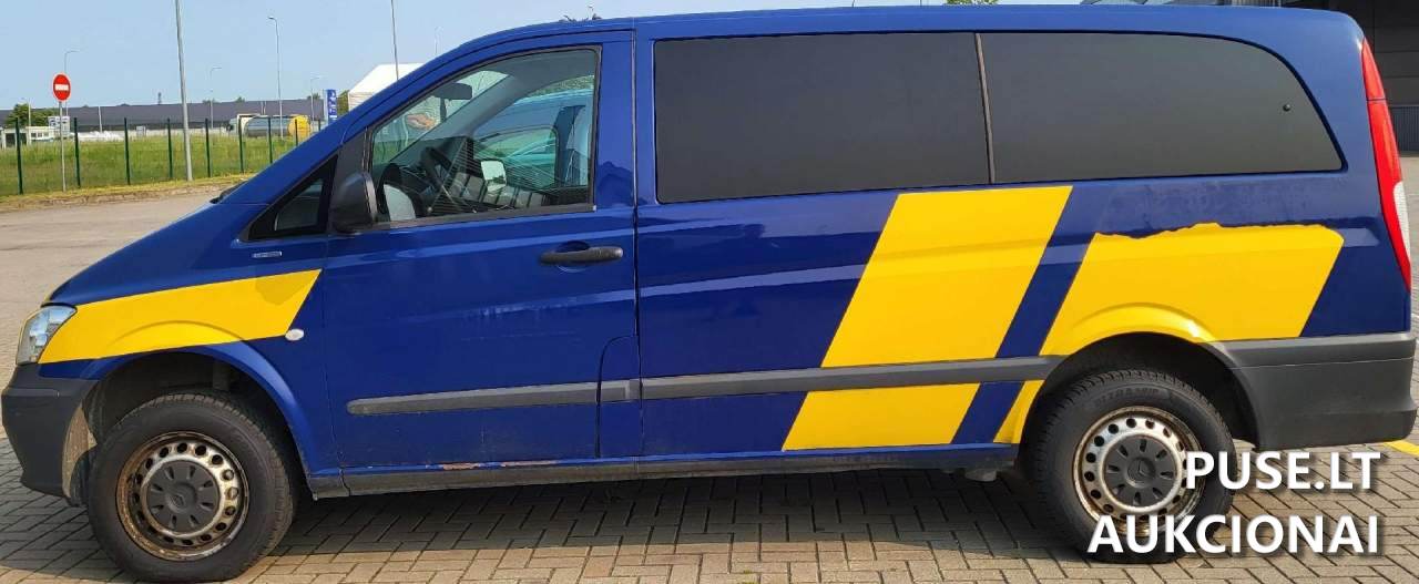 Automobilis "Mercedes Benz Vito" (Spec.pask.transp.pr"MERCEDES-BENZ VITO V/NrHGO115, IT-1260242-00 ir IT-1260242-02) Lengvasis automobilis 8
