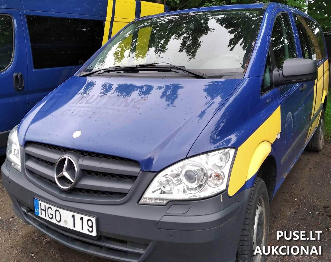 Automobilis "Mercedes Benz Vito" (Spec.pask.transppr."MERCEDES-BENZ VITO V/Nr.HG0119, IT-1260241-00 ir IT-1260241-02) Lengvasis automobilis 2