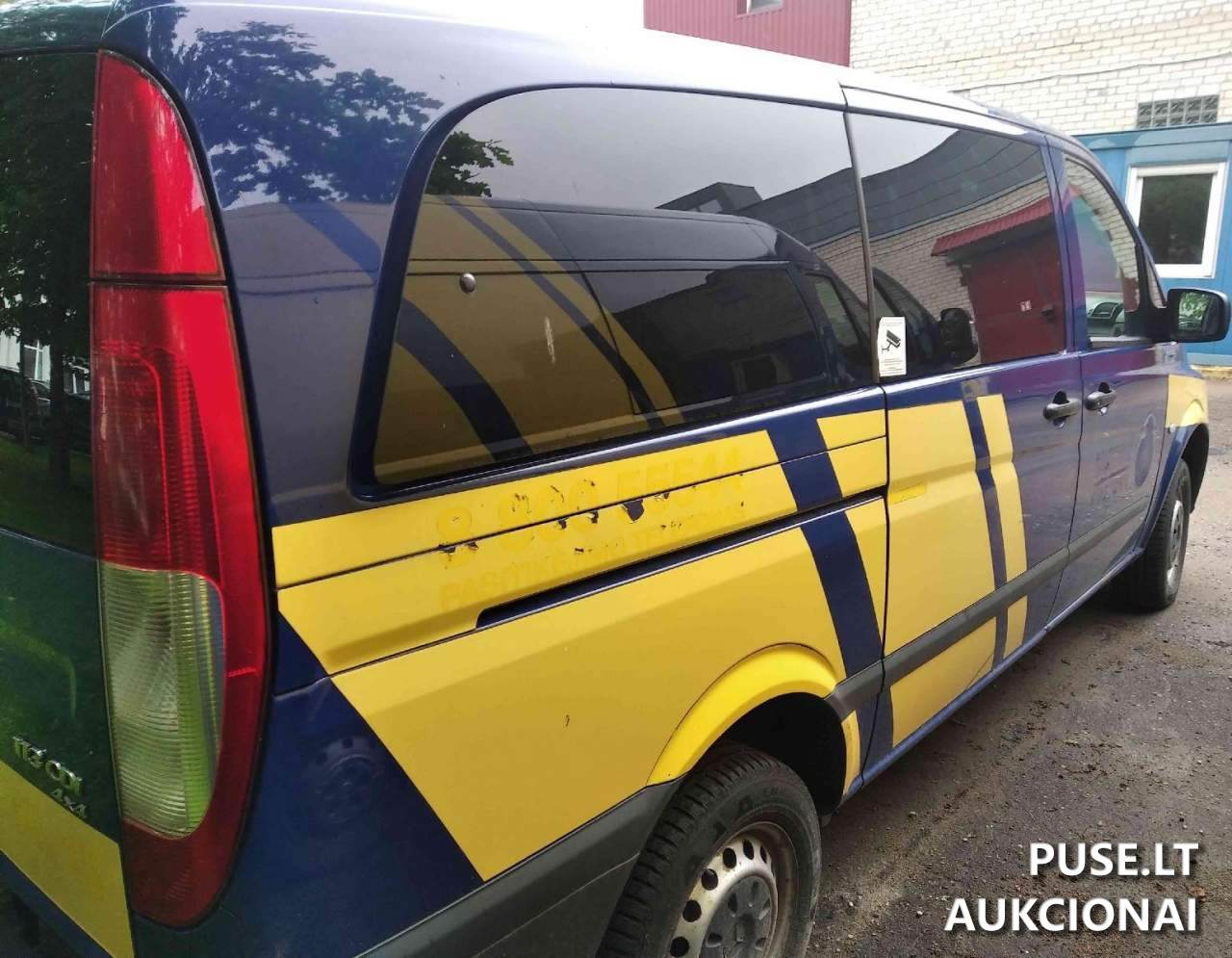 Automobilis "Mercedes Benz Vito" (Spec.pask.transppr."MERCEDES-BENZ VITO V/Nr.HG0119, IT-1260241-00 ir IT-1260241-02) Lengvasis automobilis 9