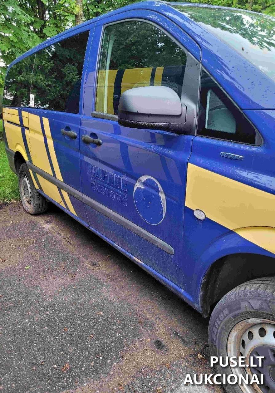 Automobilis "Mercedes Benz Vito" (Spec.pask.transppr."MERCEDES-BENZ VITO V/Nr.HG0119, IT-1260241-00 ir IT-1260241-02) Lengvasis automobilis 10