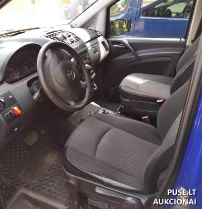 Lengvasis automobilis Mercedes Benz Vito aukcione Šiauliuose nuo 8200 EUR