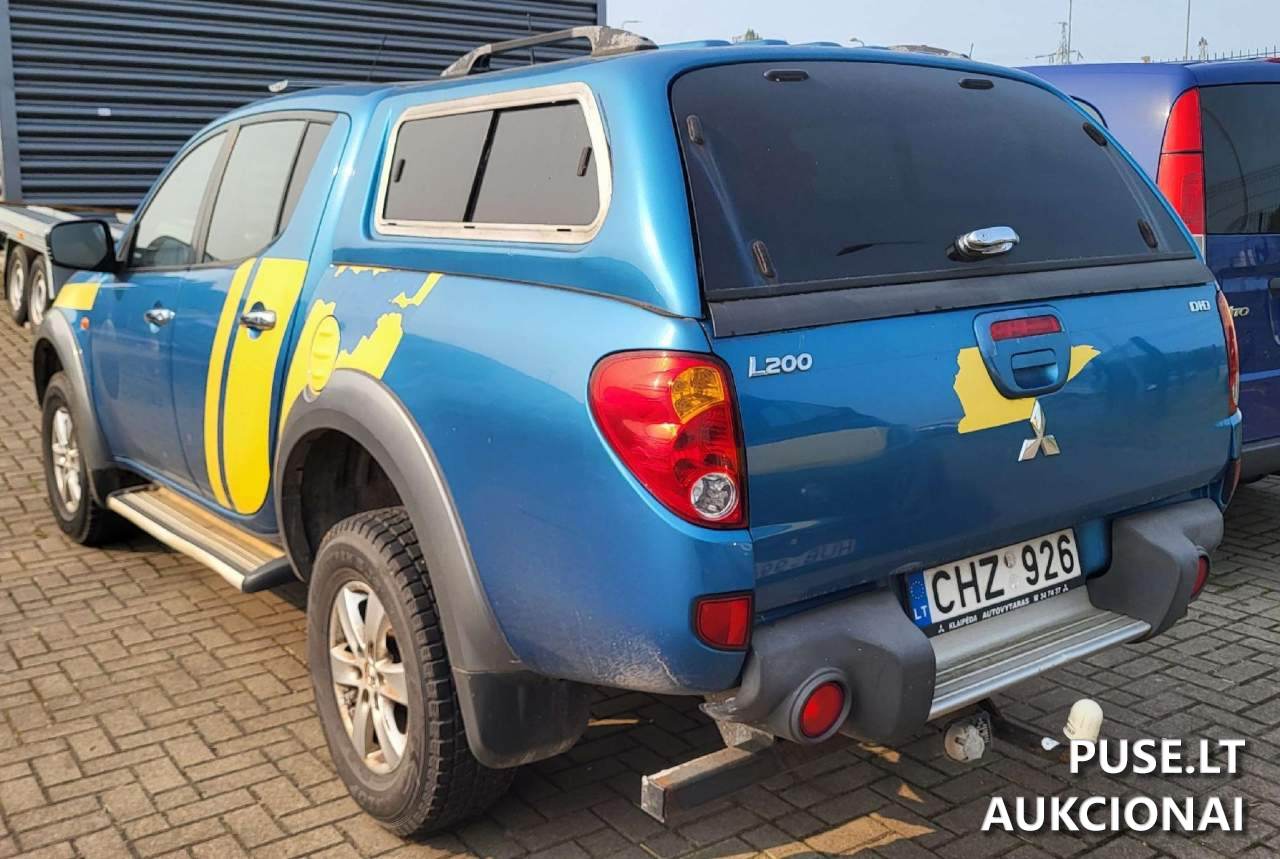 Automobilis "Mitsubishi L200" (V/N CHZ 926, IT-1260112-00) Krovininis furgonas 6