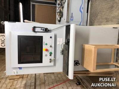 Medienos apdirbimo staklės Venture 10M parduodamos aukcione nuo 16082 EUR Lietuvoje, įmonės UAB Eliuda turtas