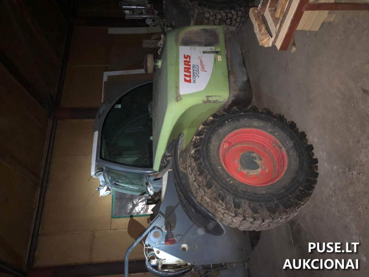 Teleskopinis krautuvas Claas Scorpion70 Traktoriai, savaeigės mašinos, priekabos, puspriekabės 3